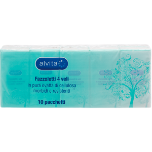 Fazzolettini carta 4 veli