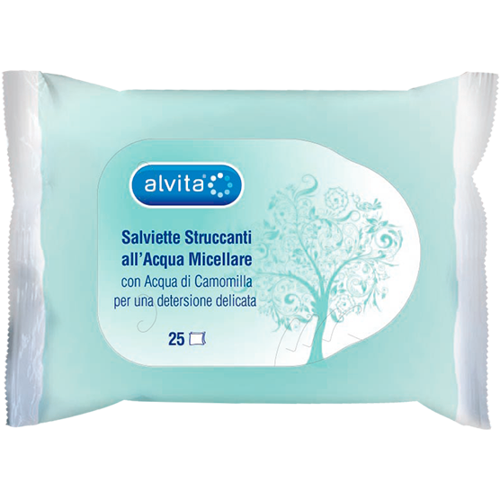 Salviette struccanti all'acqua micellare Salviette struccanti all'acqua micellare