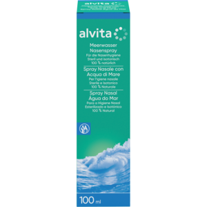 Spray nasale con acqua di mare alvita